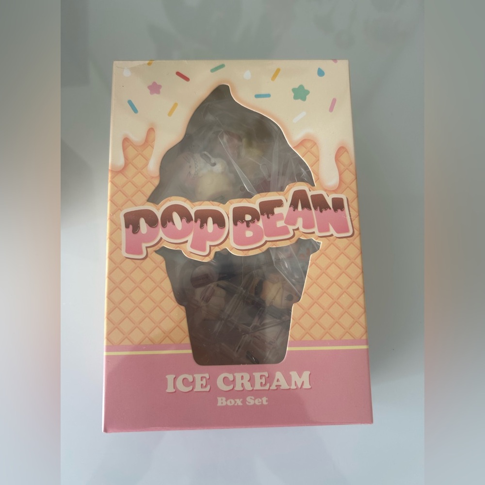Pop Mart Pop Bean Ice Cream sealed full Box mini figure Set
